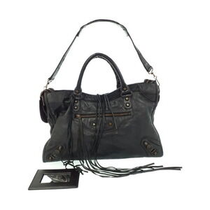 Balenciaga The City Leather Shoulder Bag